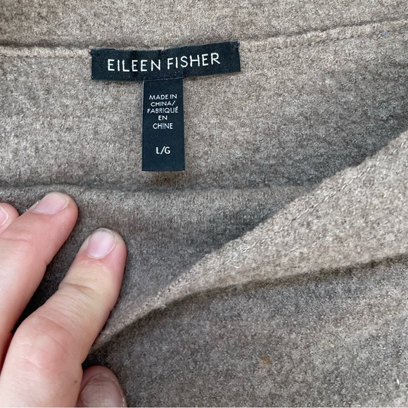 Eileen Fisher 100% Wool Sweater - Picture 4 of 6